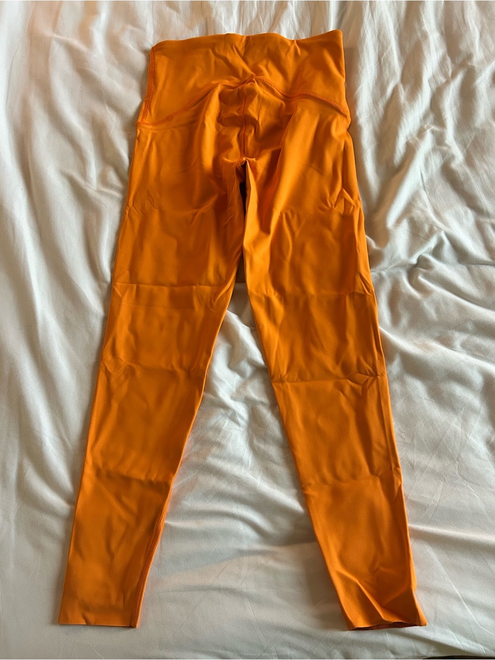 SPANX Booty Boost High Waisted Leggings Orange Size M NWOT